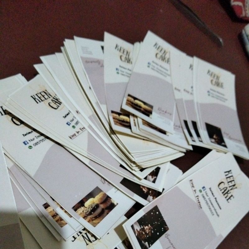 

STIKER LABEL BROWNIES THINWALL 200-300ML