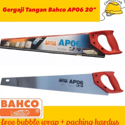 Gergaji Kayu Tangan Bahco AP06 20"/ Gergaji Potong Bahco AP06 20"