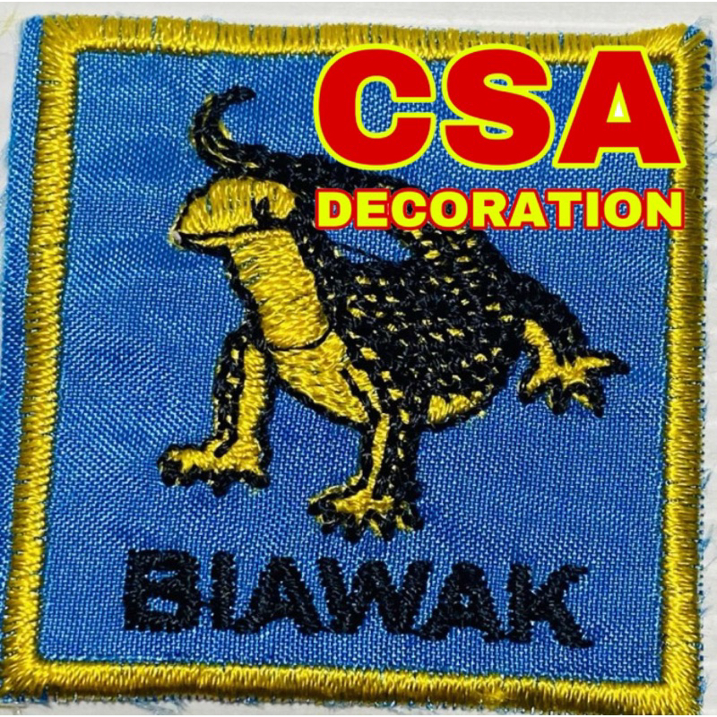 

TANDA REGU PRAMUKA PUTRA BIAWAK [ 10 BADGE + 1 BENDERA ] 1 SET