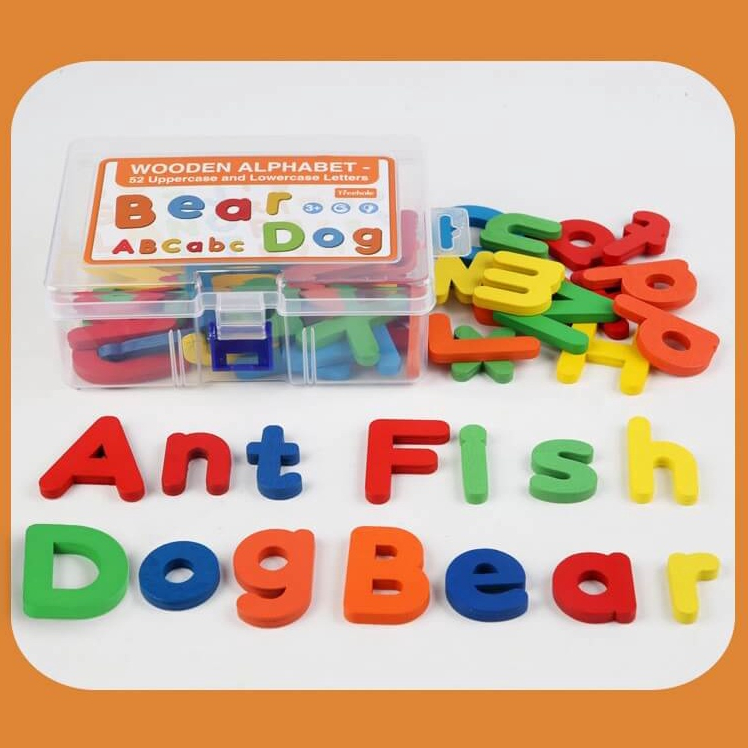 Beringin Toys Wooden Alphabet SD32 / Mainan Edukasi anak