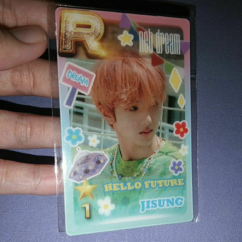 fanmade lenti lenticular jisung hello future nct dream
