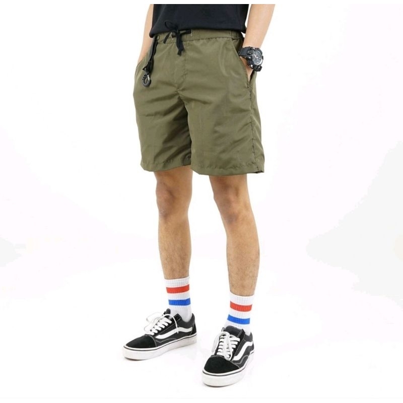 celana pendek polos harian PROMO( ISI 4 PEACES)