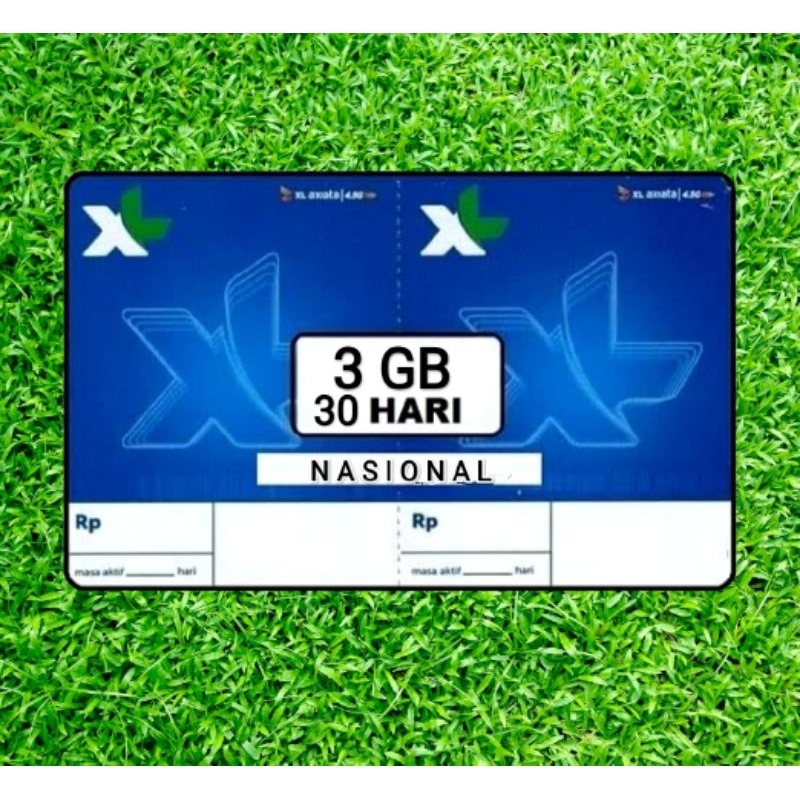 Voucher XL 3 GB 30 Hari FLex