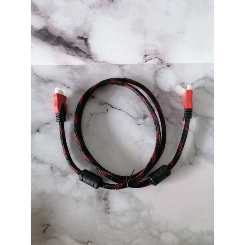 Cc Kabel Hdmi 1.5m serat jaring / CC Kabel hdmi serat jaring 1.5 m