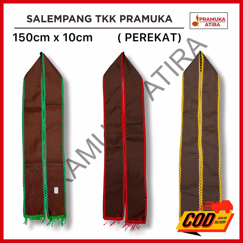 Slempang TKK Pramuka (Perekat) 10cm x 150cm