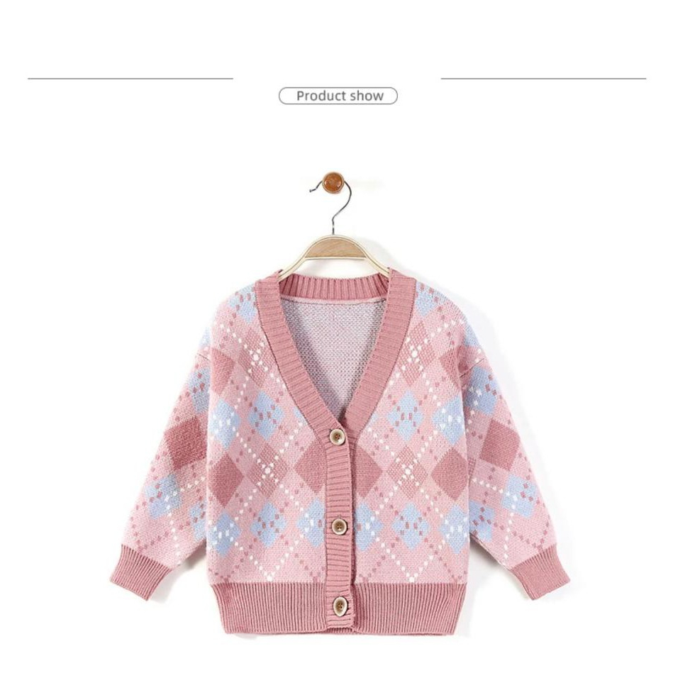 TokoMilkan - Cardigan Rajut Anak Perempuan SIDO KIDS CARDY | CARDY OUER Anak Perempuan