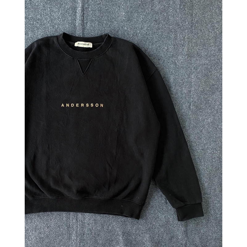CREWNECK ANDERSSON BELL SECOND BRANDED ORIGINAL