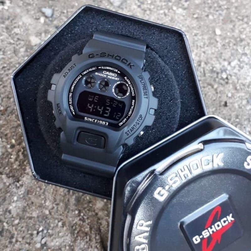 MURAH ABIS GAN BISA (COD) JAM TANGAN WANITA G-SHOCK GS DW 6900 Tali Transparan