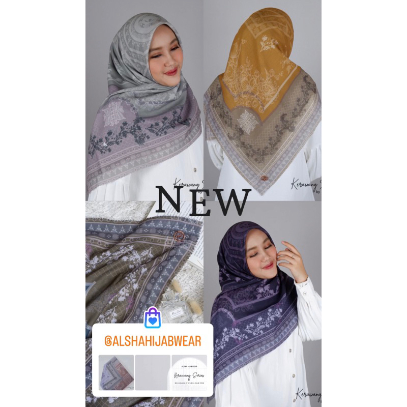 (JILBAB MOTIF) KERAWANG SERIES