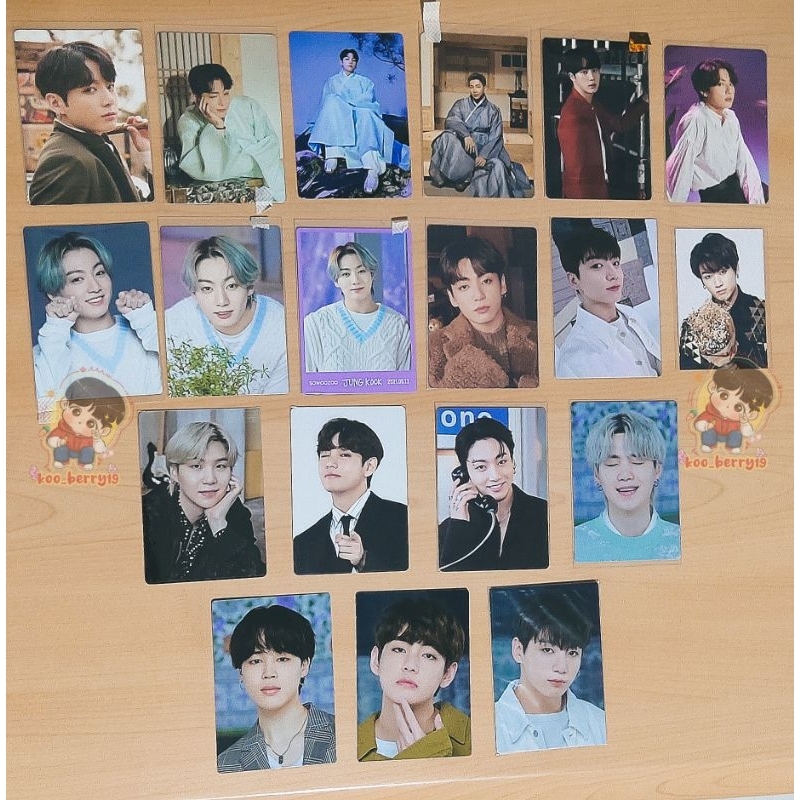 MPC Mini Photocard Official Jungkook JK Taehyung V Sowoozoo Dalmajung PTD In The Soop JK unyel