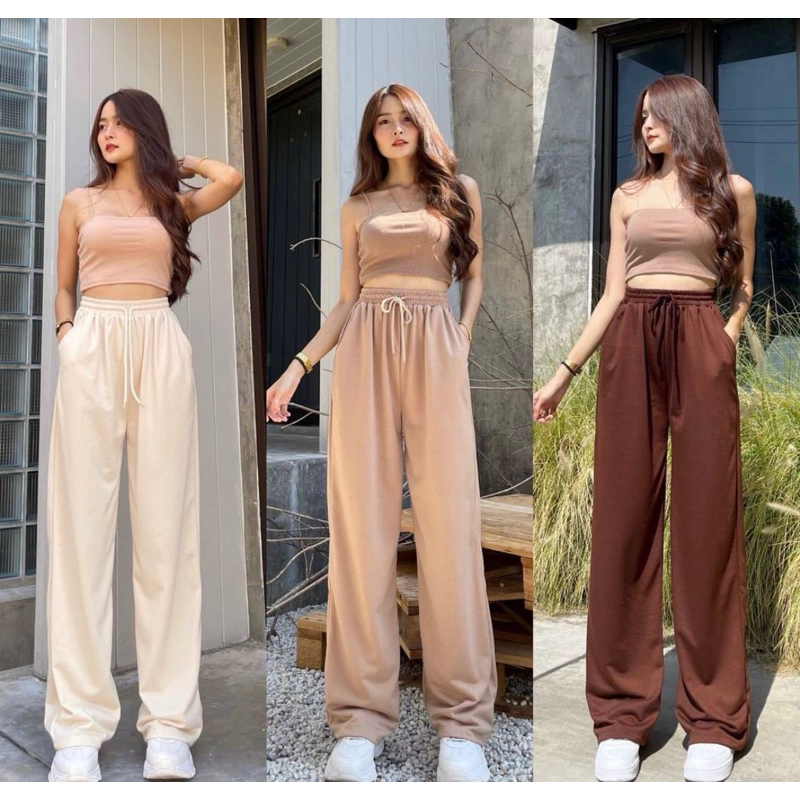 ZIE BASIC SWEET PANTS CELANA WANITA