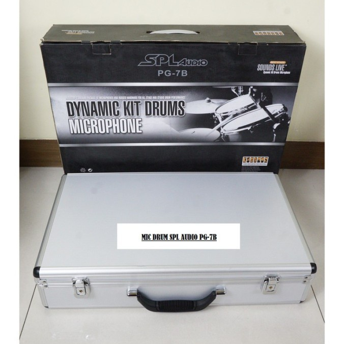 Mic Drum SPL Audio PG 7 B + Hardcase