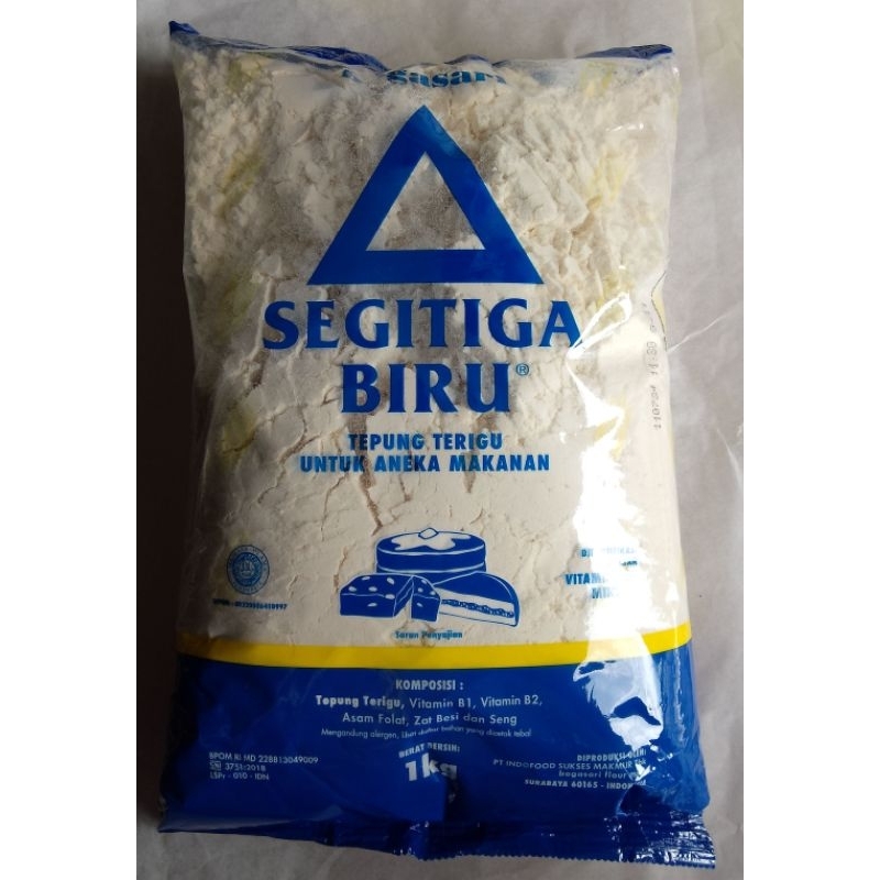 

Tepung Terigu Segitiga Biru Bogasari 1 kg