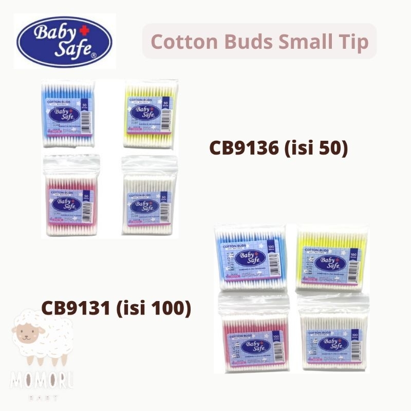 Baby Safe Cotton Buds Small Tip 50pcs 100pcs CB9136 CB9131 Cotton Bud Bayi