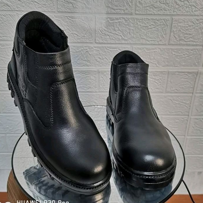 Sepatu Safety Kulit Pria King Ramses 809 ( Produksi Sendiri )