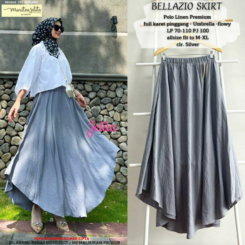bellazio skrt . rok umbrela. rok jumbo. rok terbaru . rok bahan polo linen