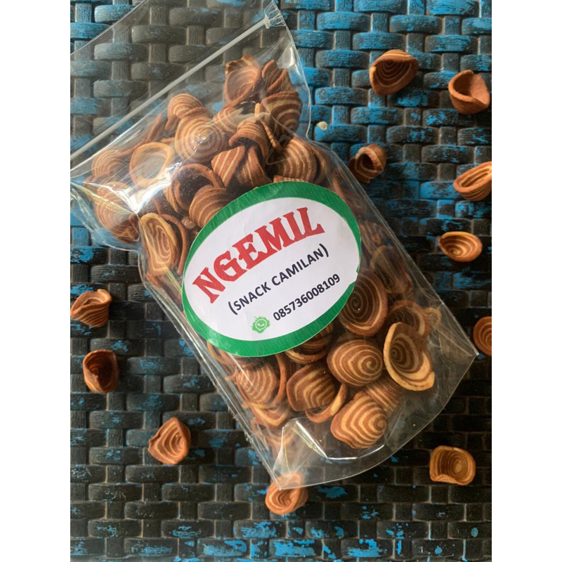 

Snack Kuping Gajah Coklat Mini