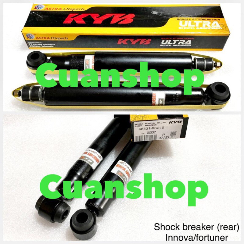 SHOCKBREAKER BELAKANG TOYOTA FORTUNER INNOVA INOVA KAYABA ULTRA