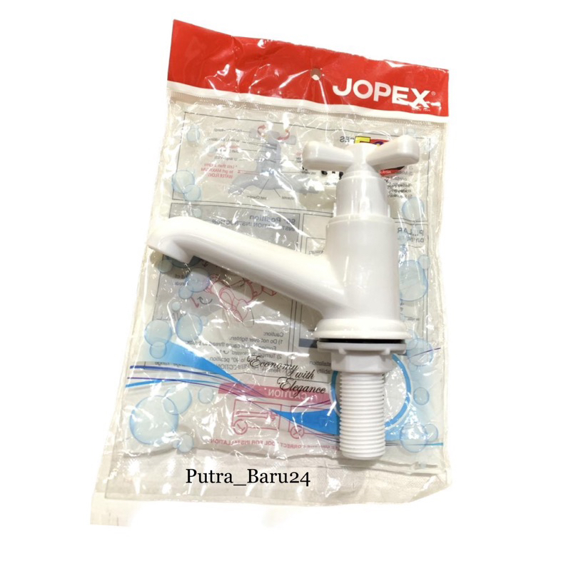 Jopex Keran Wastafel Plastik Jopex / Kran Cuci Tangan Jopex 1/2