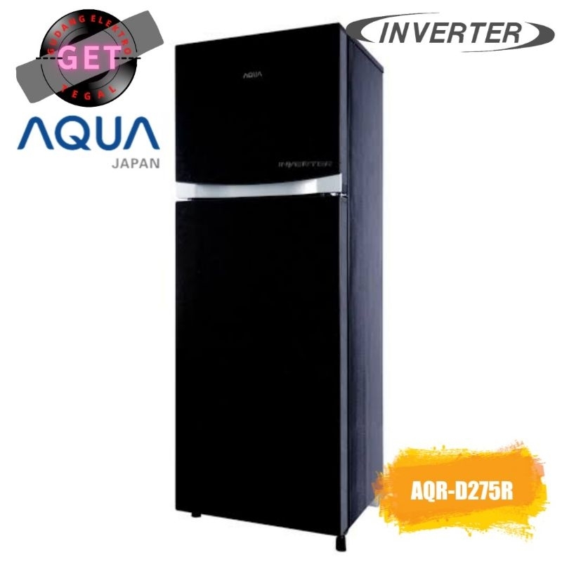KULKAS INVERTER AQUA JAPAN 2 PINTU - AQR-D275R [INVERTER SERIES] (KOTA TEGAL)