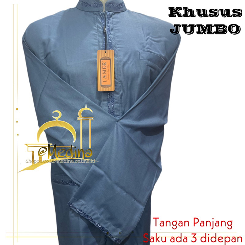 Baju koko/Taqwa TAMER EXCLUSIVE Tangan Panjang JUMBO