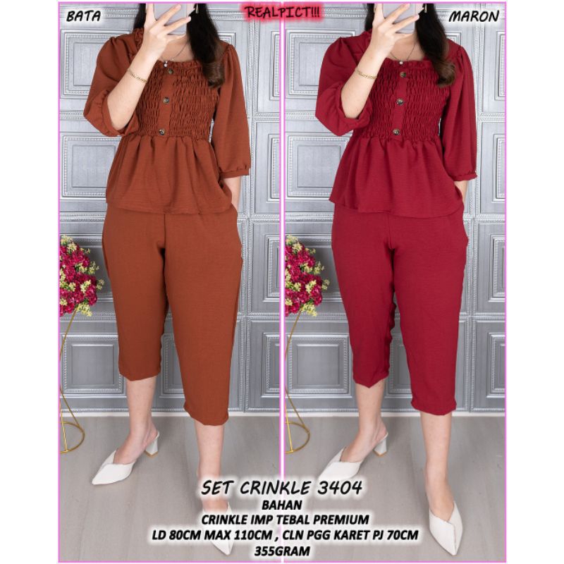 k3404 setelan crinkle