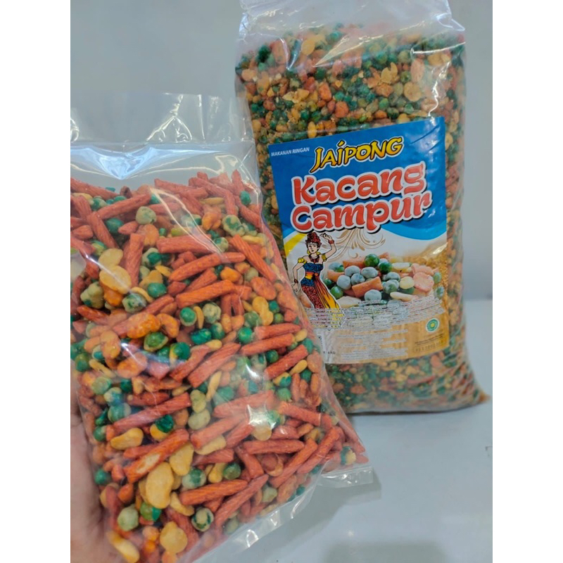 

Kacang campur mix kemasan 250 gram