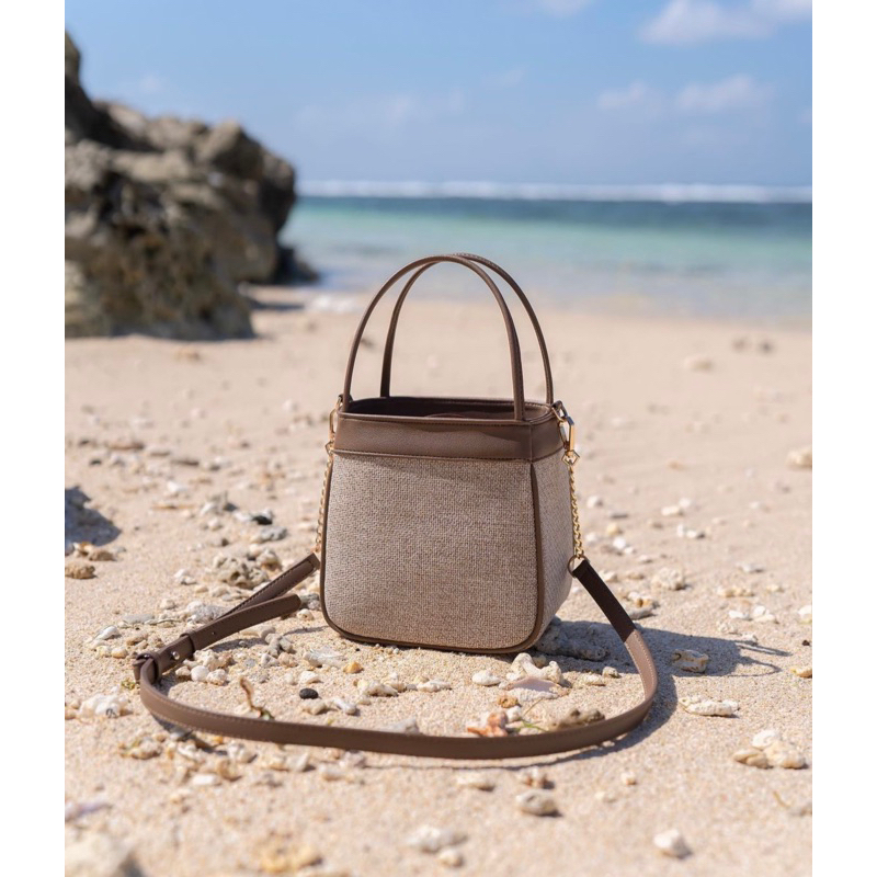 Vallice - Mini Valencia Bag in Taupe