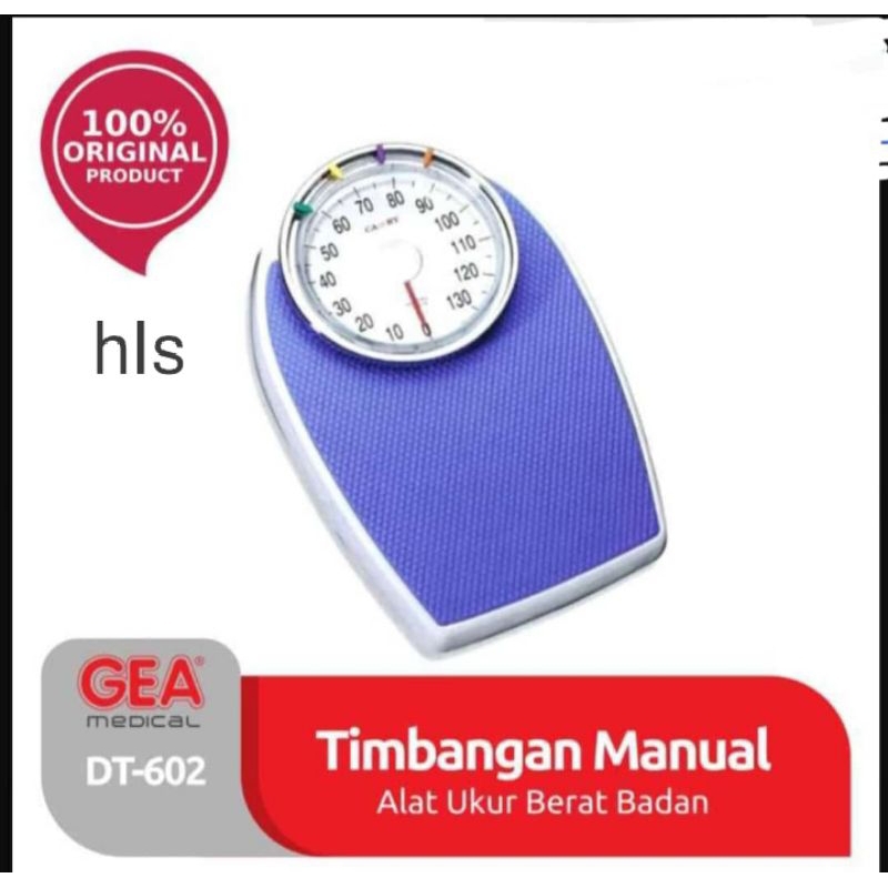 timbangan berat badan manual oval Gea DT-602