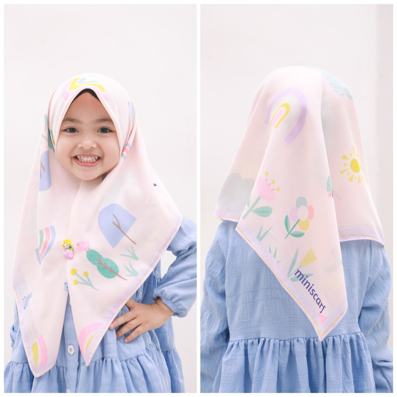 Pre Order - Kerudung Anak - Flower Series