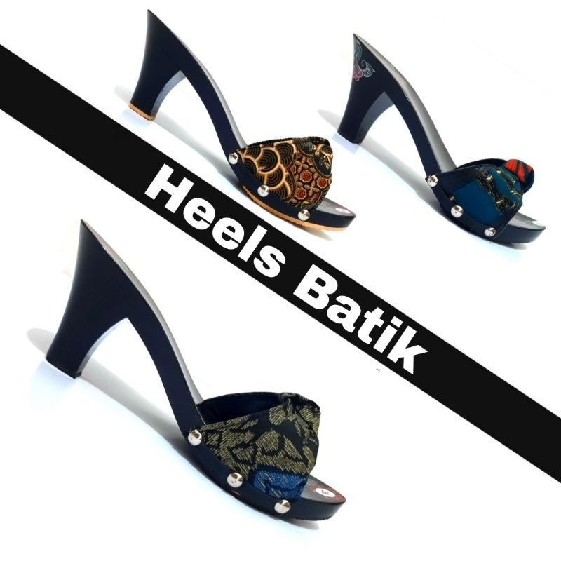 Sandal Slop Wanita Heels, Sandal Pesta Hak tinggi