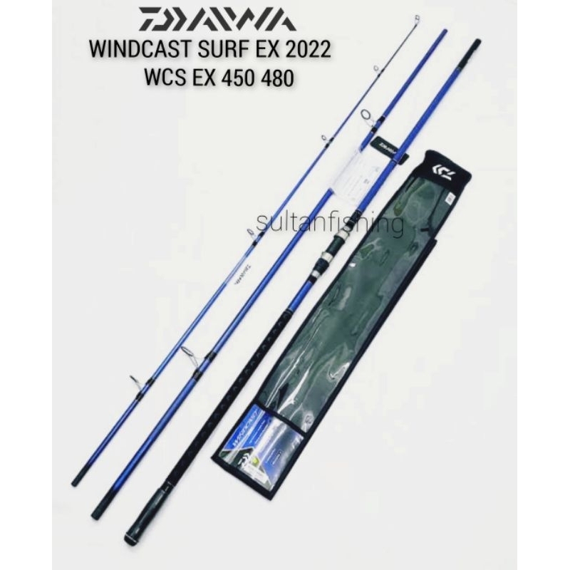 Joran DAIWA WINDCAST SURF EX 450 480 | Surf Fishing Rod | Pasiran Sambung 3