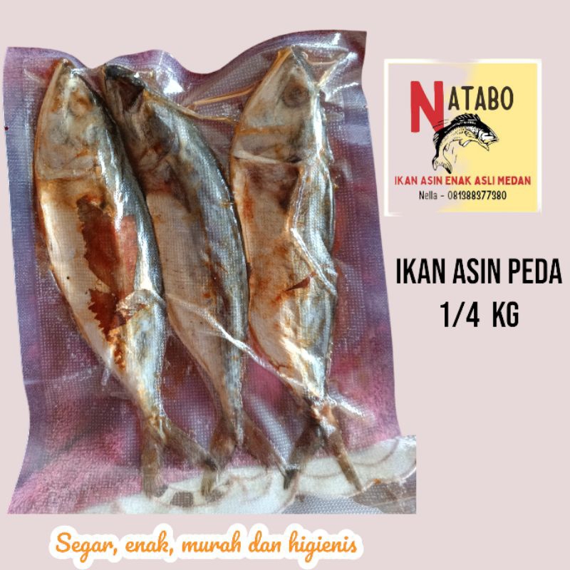 

Ikan Asin Peda 1/4 kg