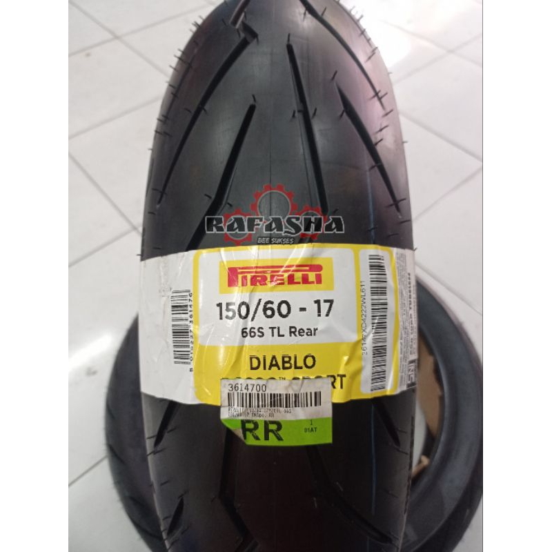 BAN PIRELLI UNTUK MOTOR SPORT 150/60-17