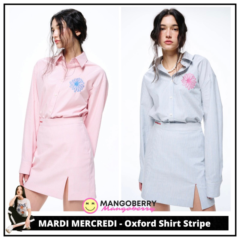 MARDI MERCREDI - Oxford Shirt Stripe