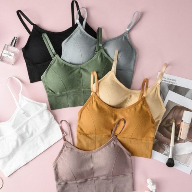 Bra Sport Gym BH Olahraga Wanita Tanpa Kawat Import / BH Sport Wanita