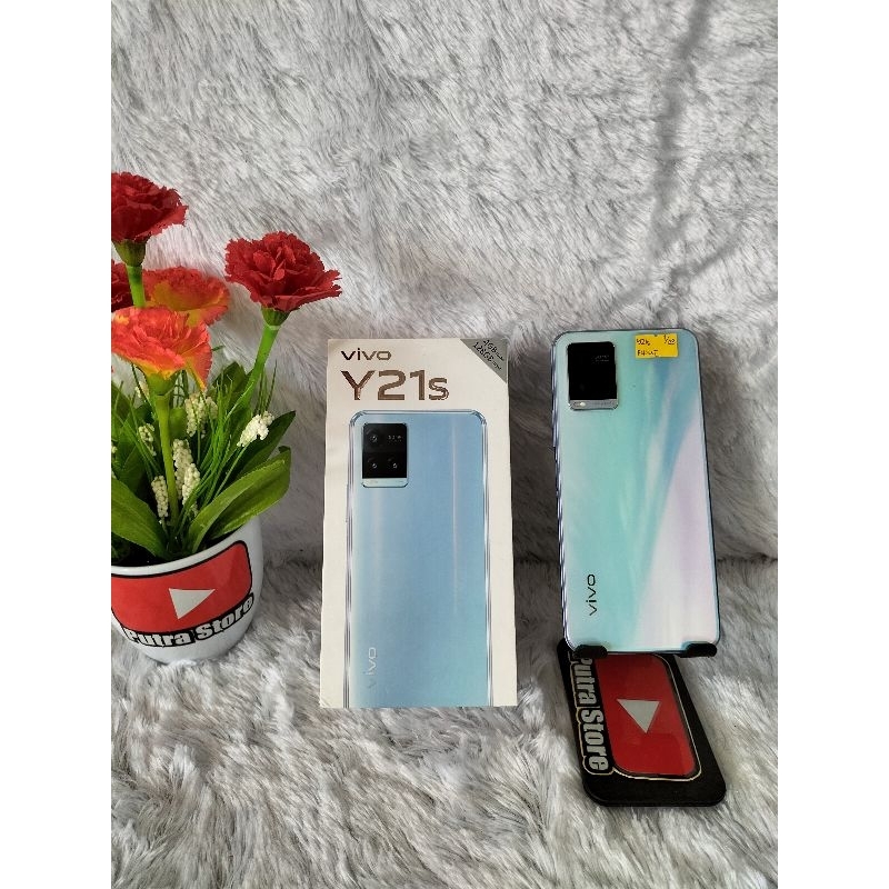 vivo y21s second ram 4/128 like new
