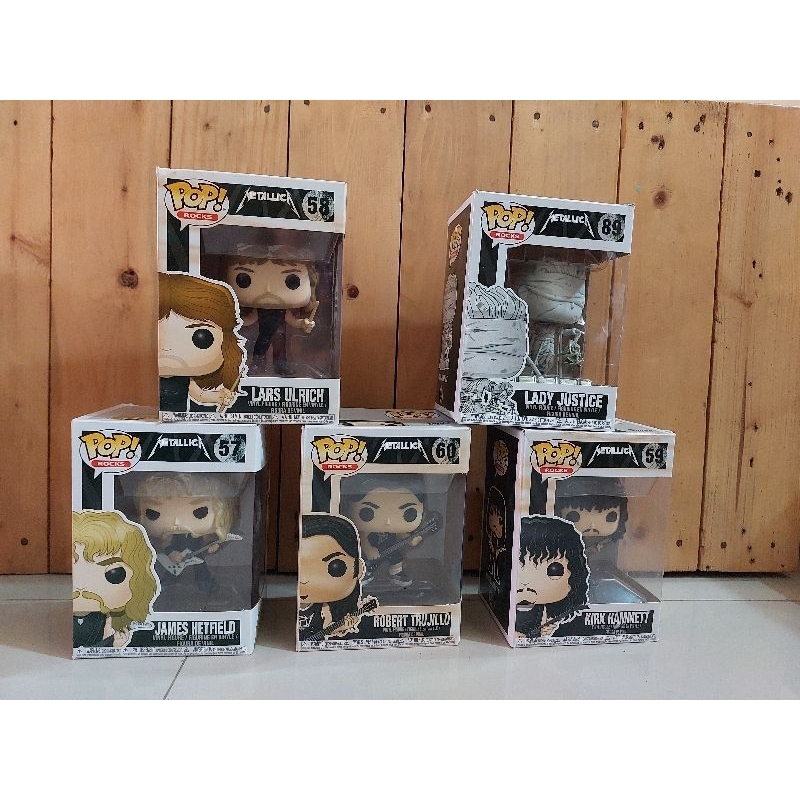 Funko Pop Rocks Metallica 1 Set