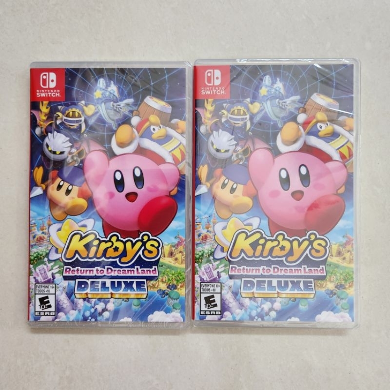 Kirby Return to Dream Land Deluxe DreamLand Kirby's Nintendo Switch Kaset