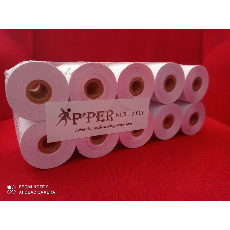 

NCR 2 PLY 75X60 isi 10 roll