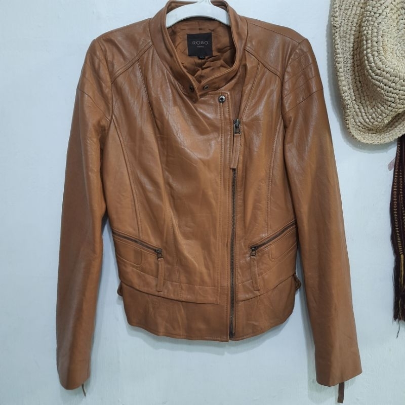 Jaket kulit second / jaket kulit motoran / blazer / Ramones