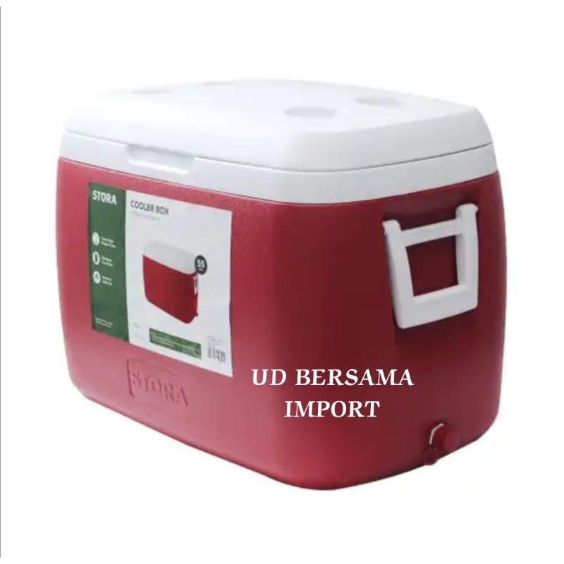 STORA Flip Box Pendingin 55L/Cooler Box/Tempat Penyimpanan