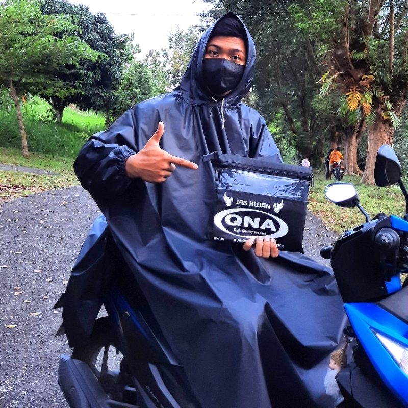 RAINCOAT, JAS HUJAN PONCO LENGAN Kelelawar Terbaik By QNA Product