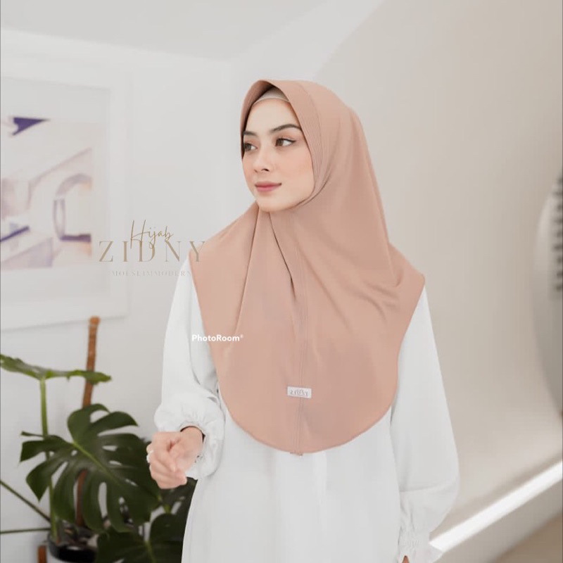 hijab bergo pet bahan jersey bergo hamidah premium