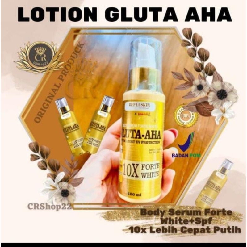 gluta AHA body lotion