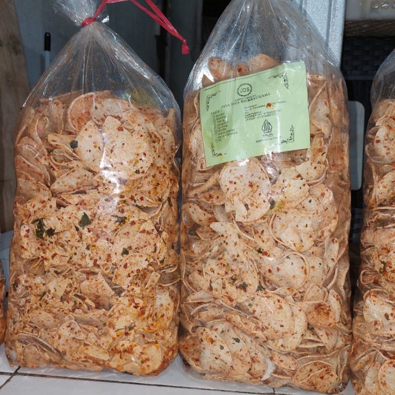 1 BAL 2KG BASRENG EXTRA PEDAS JDS ASLI BANDUNG  ADA TABURAN DAUN JERUK