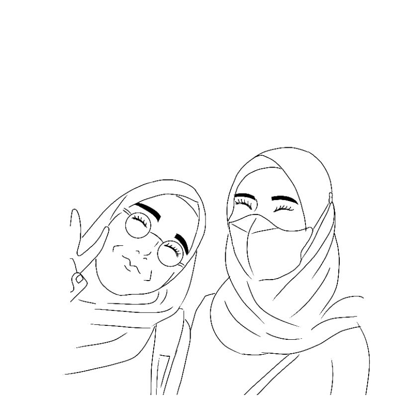 

[S2] Ilustrasi wajah hitam putih | sketsa wajah | digital art (soft file)