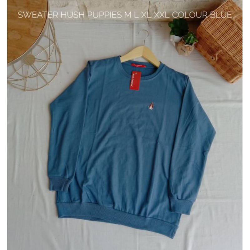 SWEATER HUSH PUPPIES ORIGINAL MATAHARI SWEATER COWOK