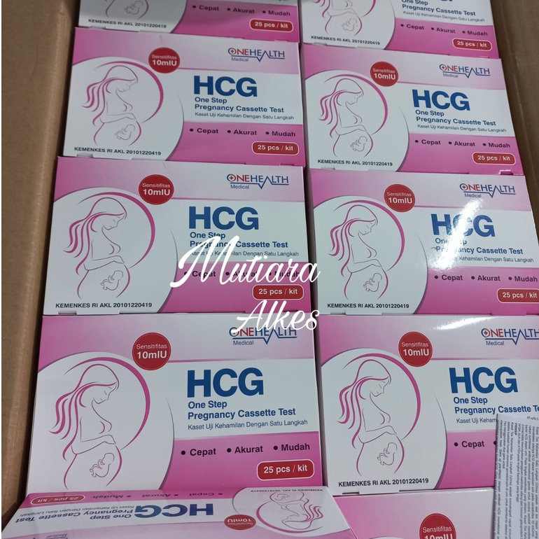 ONEHEALTH HCG TEST - Tes Kehamilan HCG Cassette - Test Hamil 1PCS