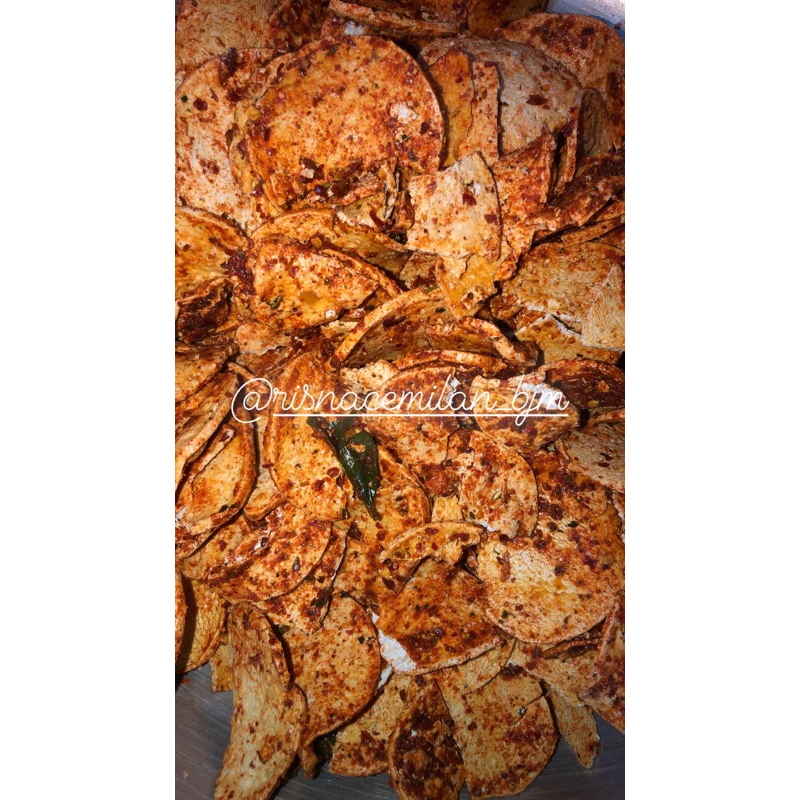 

BASRENG PIPIH REMUK CIKRUH PEDAS ISI 100GRM